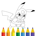Poke Monscarlet Coloring Game