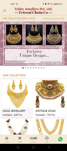 Android application Tridev Jewellers-Triveni Chain screenshort