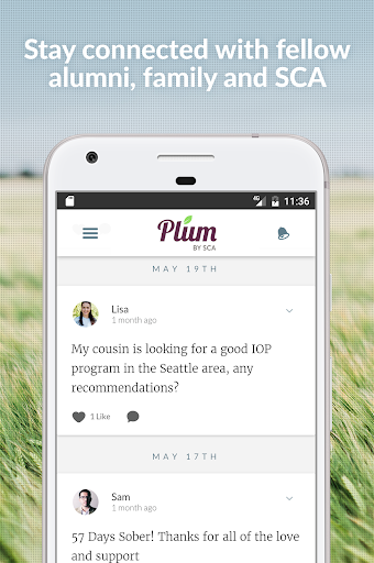 Android application PLUM by Sundance Canyon Academ screenshort