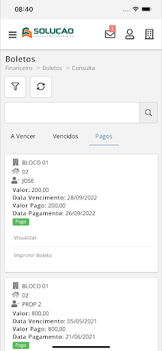 Solução Gestão em Condominios Screen 3