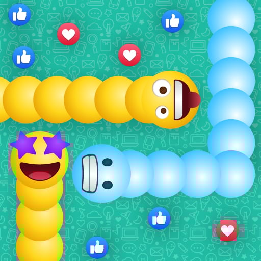 Social Media Emoji Snake