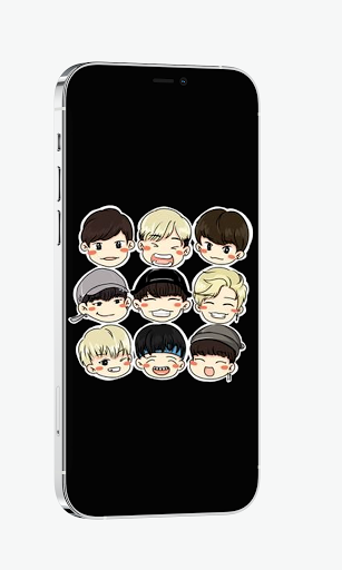 Cute BTS Chibi Live Wallpaper HD
