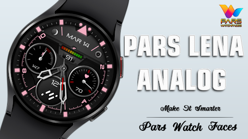 Pars Lena Analog Watch Face screenshot 6