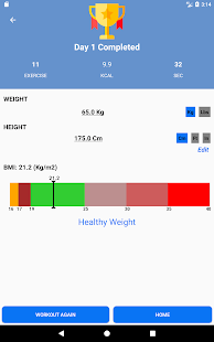 Home Workouts - No equipment - Lose Weight Trainer 18.82 Screenshots 14