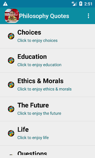 Philosophy Quotes Screen 2