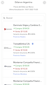 Captura de Pantalla 4 Precio del Dólar en Argentina android