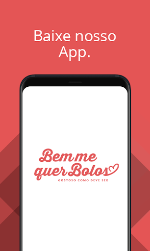 Android application Bem me Quer Bolos screenshort