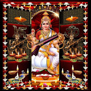 Saraswati Mata Temple Door Lockscreen & LWP Themes