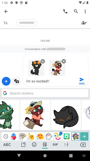 Créu Cat Animated Stickers Screen 2