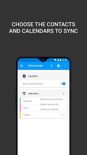 Infomaniak kSync Screen 2