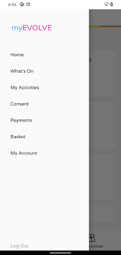 myEVOLVE Screen 3