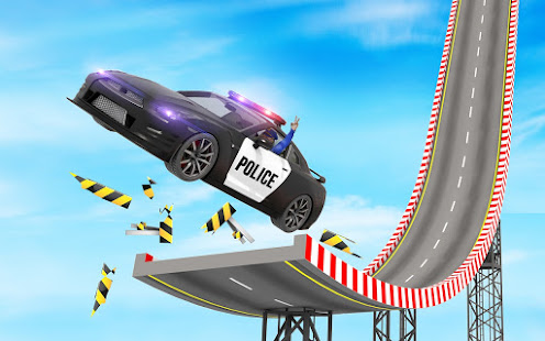 Police Mega Ramp - Car Stunts Games 1.15 APK screenshots 9