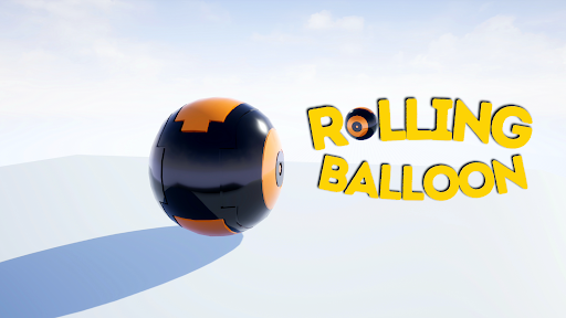 Android application Rolling Balloon screenshort