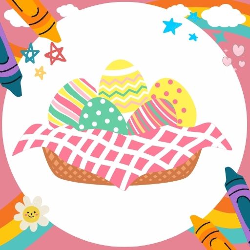Coloring Book Easter Egg App
