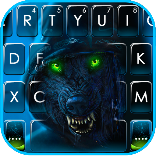 Demon Hood Wolf Glare Keyboard logo