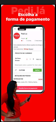 Pedi.Lá Delivery Screen 3