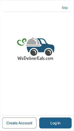 Android application We Deliver Eats screenshort
