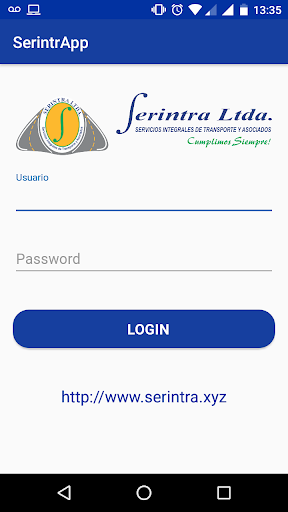 SerintrApp Screenshot