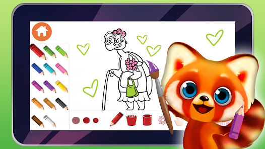 Coloring for kids with Rocky  screenshots 19