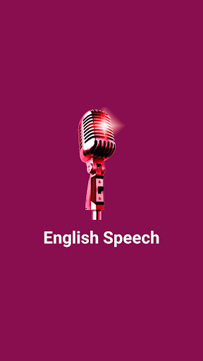 Android application English Speech App screenshort