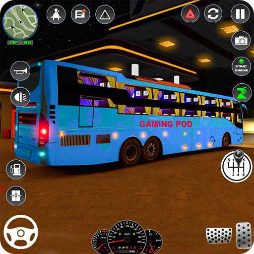 Offroad Bus City Driving Games