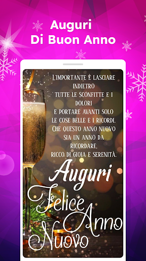 Android application Auguri Di Buon Anno 2024 screenshort