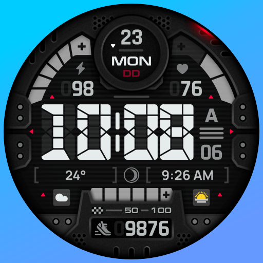 SH067 Watch Face, WearOS watch logo
