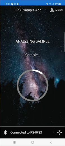 PSExampleApp Screen 3