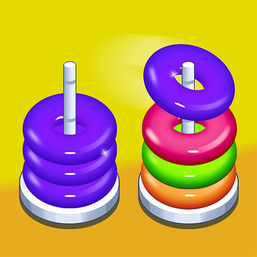 Hoop Stack - Color Sort Puzzle logo