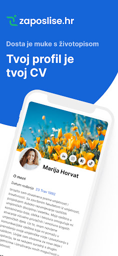 Android application Zaposlise.hr screenshort