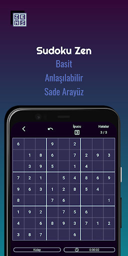 Android application Sudoku Zen screenshort