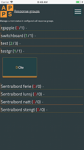 skyPBX apps Screen 3