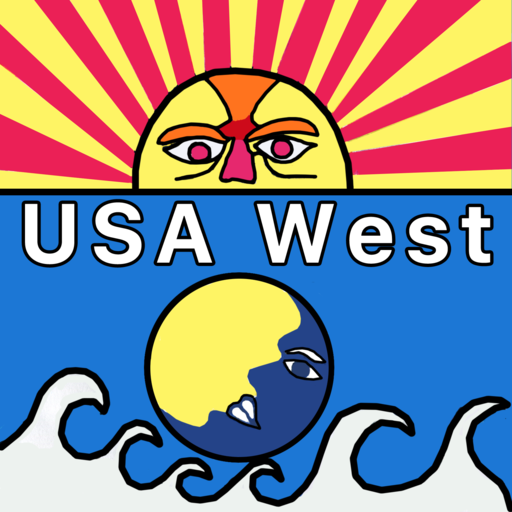 Tide Now USA West - Tides, Sun logo