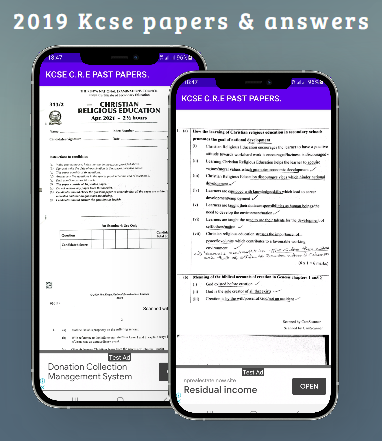 Kcse 2019: past papers. Screen 2