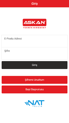 Android application Askan B2B screenshort