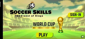 Soccer Skills - World Cup Screenshot