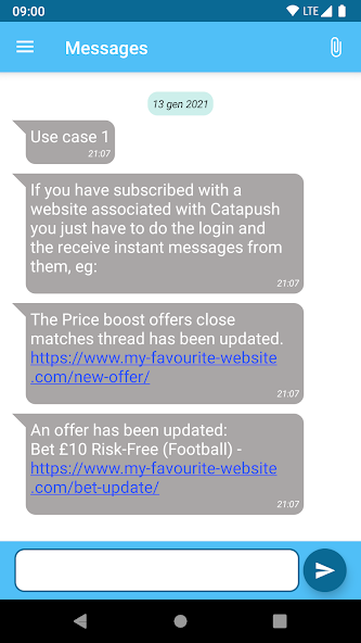 Catapush Messenger 