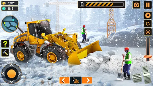 Snow Heavy CONSTRUCTION Game