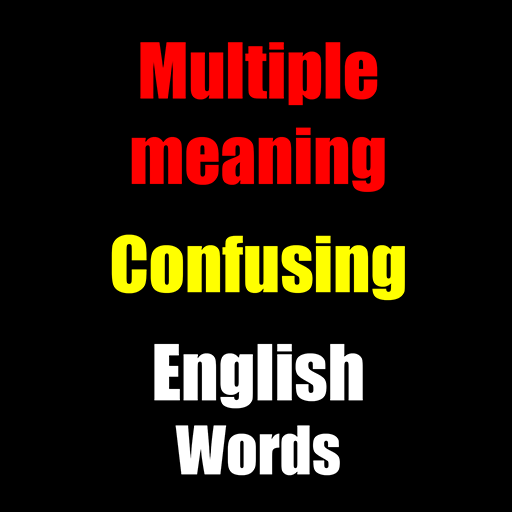 Multiple meaning English words