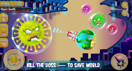 Virus War Shooting Game Screen 3
