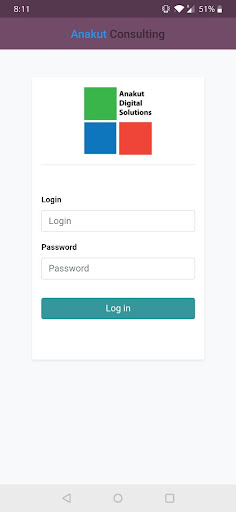 Android application Anakut Consulting screenshort