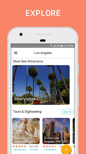 Los Angeles Travel Guide Screen 3