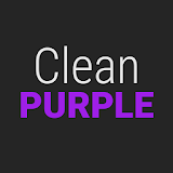 GO Contacts Clean Purple Theme icon
