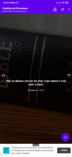 Caixinha de Promessas Screen 2