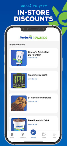 Parkers Rewards Screen 3