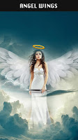 screenshot of Wings for Photos: Angel Maker