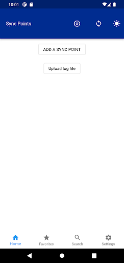 Android application ToughSync screenshort