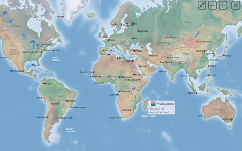 World Atlas MxGeo Pro Screenshot