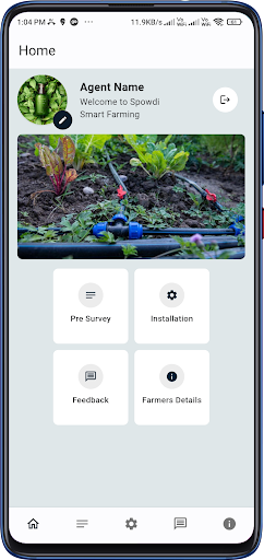 Android application Spowdi screenshort