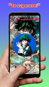 Captura 13 Boku no Hero Frases | Midoriya android
